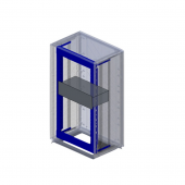 "Рама 19"", 16U для шкафов Conchiglia, настенный В=910 мм, напольный В=940 мм"