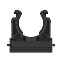 Держатель DN 23 мм, полиамид, цвет черный