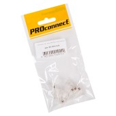 Разъем RJ-45(8P8C) под витую пару, UTP, CAT 5e, пакет, 5шт. PROconnect 