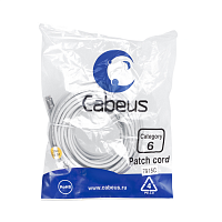 Патч-корд F/UTP, категория 6, 2xRJ45/8p8c, экранированный, серый, LSZH, 20м