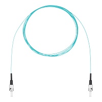 Шнур оптический монтажный (пигтейл), ST-ST, OM3, нг(А)-HF, бирюзовый, 3,0 м