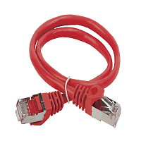 ITK Коммутационный шнур (патч-корд), кат.5Е FTP, 1,5м, красный