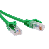 Патч-корд неэкранированный CAT6 U/UTP 4х2, LSZH, зелёный, 0.5м