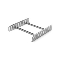 Лестничный лоток замковый 600х100х6000, толщ. 1,5 мм, Сендзимир цинк