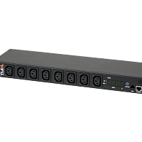 Блок  контролируемых электрических розеток TLK, SW - Switched, (включение и отключение каждой розетки, измерение общего потребления и отправка показан
