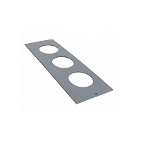 Рамка приборная классик на 3 места для лючка C-Line 24 EKF