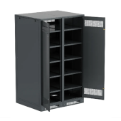 ITK LINEA B Шкаф (пустой) 2000х1400мм дверь двуст. мет. чер.