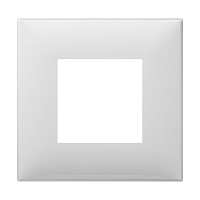 Рамка-суппорт "Avanti" для "In-liner Front", белый, 2 модуля