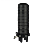 Муфта оптическая NIKOMAX, 48 волокон, тупиковая, 4 ввода/вывода, с вводом для транзитной петли,  с термогерметизацией вводов, c комплектом для крепежа