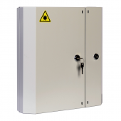 Оптический бокс (кросс) настенный, две двери, 2 замка, до 24 портов