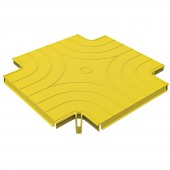 ITK Крышка Х-соединителя горизонтальная опт. лотка 360мм