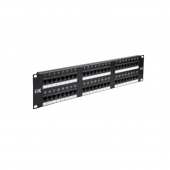ITK 2U патч-панель кат.5Е UTP, 48 портов (Dual)