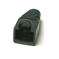 Изолирующий колпачок для разъемов RJ-45, черный (10 шт.)