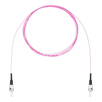 Шнур оптический монтажный (пигтейл), ST-ST, OM4, нг(А)-HF, маджента, 3,0 м