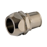 Муфта мет.рукав в герметичной изоляции в оплетке DN 26-стальная труба DN32