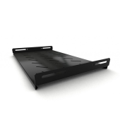 Полка стационарная, глубина 850 мм, с боковым креплением, нагрузка до 20 кг, для шкафов серии TTB, TTR, 485х850мм (ШхГ), цвет черный (RAL 9004/RAL 900