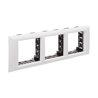 Рамка-суппорт "Avanti" для "In-liner Front", белый, 6 модулей