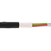 Кабель NIKOLAN волоконно-оптический, 12 волокон, одномодовый 9/125мкм, стандарта G.652.D & G.657.A1, внешний, многомодульный, усиленный стеклонитями, 