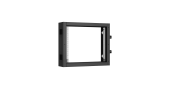 Пристенная поворотная секция NIKOMAX 19", 9U, Ш600хВ503хГ156мм, 1 пары L-образных монтажных направляющих, черный RAL 9005.