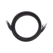 Шнур коммутационный патч-корд U/UTP, CAT 6, RJ45-RJ45, 26AWG, LSZH, черный, 1,5м REXANT