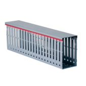 Короб перфорированный, серый RL6 60x60