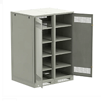 ITK LINEA B Шкаф (пустой) 1700х1400мм дверь двуст. мет. сер.