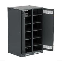 ITK LINEA B Шкаф (пустой) 2000х1200мм дверь двуст. мет. чер.