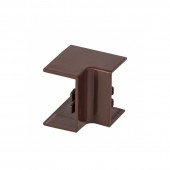 Угол внутренний (25х16) (4 шт) темное дерево EKF-Plast 