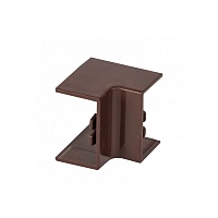 Угол внутренний (25х16) (4 шт) темное дерево EKF-Plast 