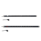 Блок розеток 19",с ф-ями контроля и защиты,7 розеток Schuko (16A),индикатор пит.,огран.перенапряж.(смен. блок),кабель питания 2.5 м с вилкой Schuko