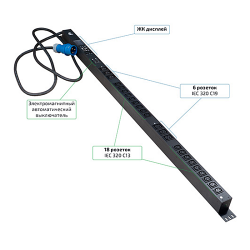 SMART-PDU-32-1P-18C13-6C19-I309-M