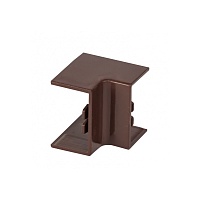 Угол внутренний (25х16) (4 шт) темное дерево EKF-Plast 