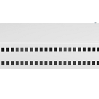 Оптический кросс NIKOMAX 19" Essential Line, 2U, до 48 SC портов или 96 LC портов, стальной, серый, неукомплектованный