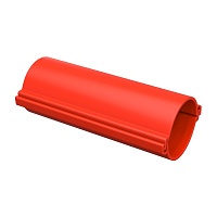 Труба гладкая разборная d=110мм красная (3м) IEK