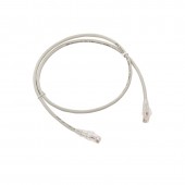 Патч-корд TERACOM PRO Cat.6 неэкранированный UTP оболочка LSZH серый (1,0м)