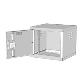 Шкаф антивандальный настенный ШАН-Э 19" 9U(600*550) ССД