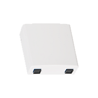 Оптическая розетка NIKOMAX (кросс), укомплектованная на 2 порта SC/UPC, SM 9/125 OS2, пластиковая, белая, в комплекте: адаптеры, монтажные шнуры 1м, г