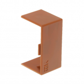 Соединитель на стык 15х10 КМС дуб