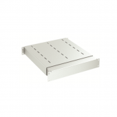 Полка  регулируемая по глубине 19" глубина 450-800мм  RAL7035