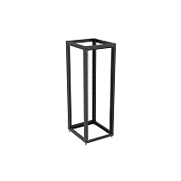 Стойка телекоммуникационная двухрамная открытая СТ-38U-800-2М-Э-Ч черная 9005