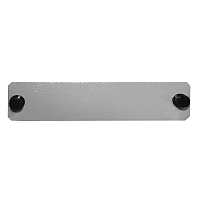 Лицевая панель (модуль) заглушка, серая