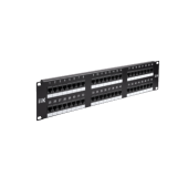 ITK 2U патч-панель кат.5Е UTP, 48 портов (Dual)