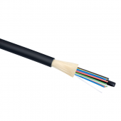 Кабель волоконно-оптический 9/125 одномодовый, 24 волокна, плотное буферное покрытие (tight buffer), внутренний/внешний 