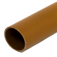 Труба жесткая ПВХ 3-х метровая легкая бук д20 (150м/уп) Промрукав