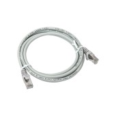 Патч-корд TERACOM PRO Cat.6 экранированный FTP оболочка LSZH серый (2,0м)