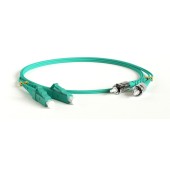 Патч-корд волоконно-оптический (шнур) MM 50/125(OM3), LC-ST, duplex, LSZH, 10 м