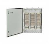 Шкаф распределительный телефонный настенный ШРН-В/450-Р-ПВТ-10(с плинтами) ССД