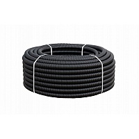 Труба ССД-Пайп УльтраФ, OD=50 мм, 800N, SN22, 100м Труба полимерная жёсткая гофрированная спиральная ультрафиолетостойкая, не распространяющая горение