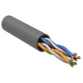 Каб. в. п. U/UTP кат. 5 CCA 4 пары PVC 1м сер. GENERICA