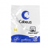 Патч-корд U/UTP, категория 5е, 2xRJ45/8p8c, неэкранированный, серый, LSZH, 0.15м